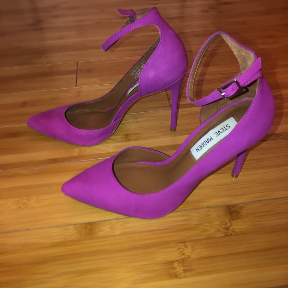 Steve Madden Pink/Purple Heels Sz 7.5